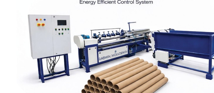 Automatic paper tube recutting machine with auto roller, India's first full-auto feature model